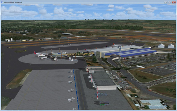 fsx airport scenery pop up